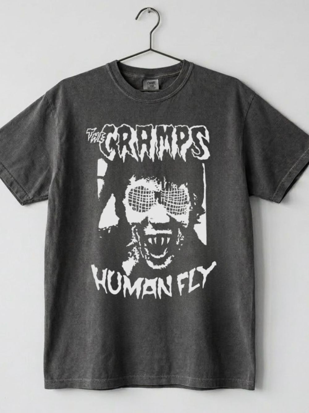 Comfort Colors The Cramps 'Human Fly'  Band Graphic Tee